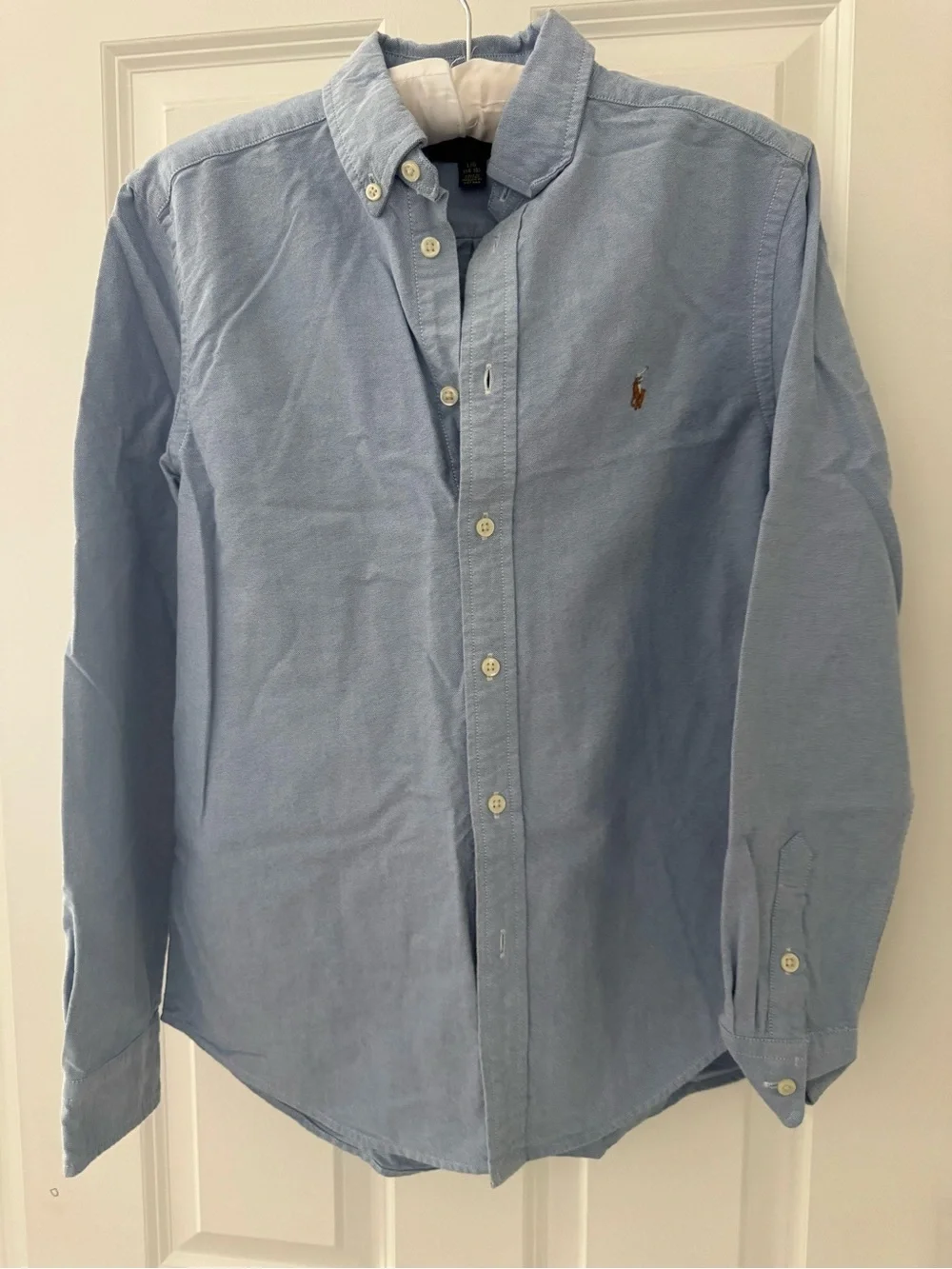 Ralph Lauren Light Blue Button-Down Oxford Shirt